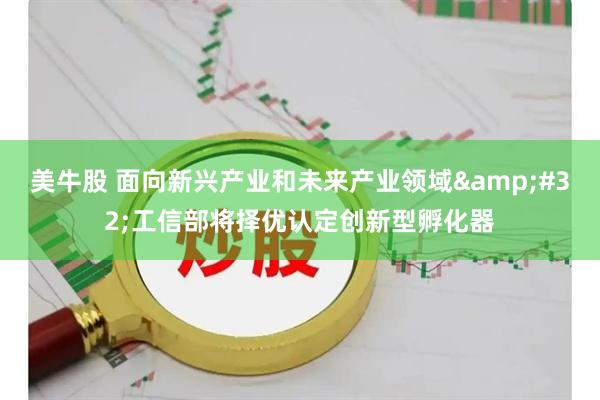 美牛股 面向新兴产业和未来产业领域&#32;工信部将择优认定创新型孵化器