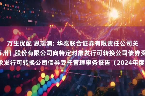 万生优配 思瑞浦: 华泰联合证券有限责任公司关于思瑞浦微电子科技（苏州）股份有限公司向特定对象发行可转换公司债券受托管理事务报告（2024年度）