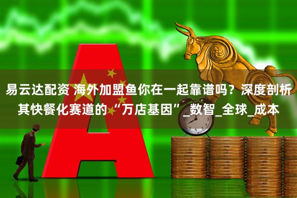 易云达配资 海外加盟鱼你在一起靠谱吗？深度剖析其快餐化赛道的 “万店基因”_数智_全球_成本