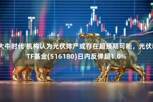 大牛时代 机构认为光伏排产或存在超预期可能，光伏ETF基金(516180)日内反弹超1.0%